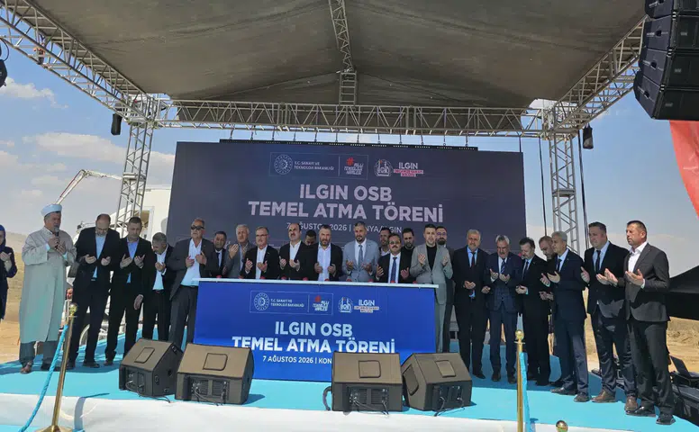 Konya'nın geleceği için tarihi adım! Organize Sanayi Bölgesi’nin temeli atıldı