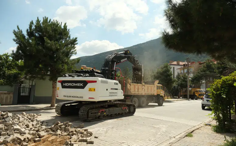 Konya’da o caddede yol yenileme çalışması başladı! 10 günde tamamlanacak