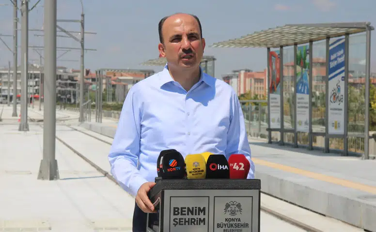 Başkan Altay müjdeyi verdi! O tramvay hattı Eylül ayında açılıyor