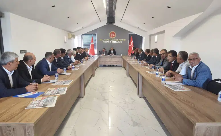 MHP Konya’da Başkanlar toplandı! Yeni başkan çalulıyot