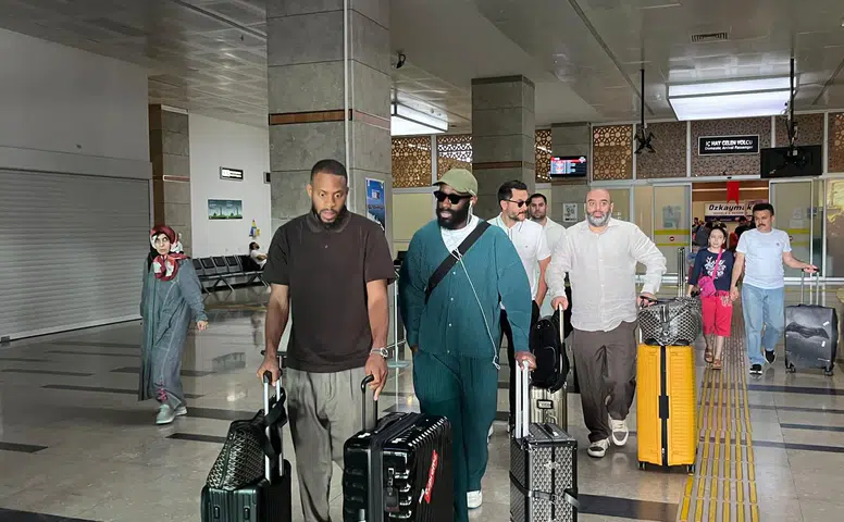 Konyaspor'un yeni transferi Masuaku Konya'da