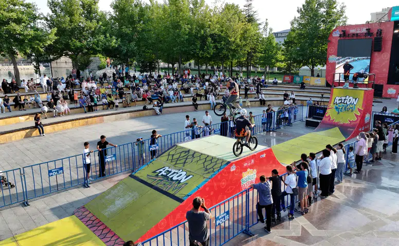 Konya’da Bisiklet Festivali sona erdi! 100 binlerce kişi akın etti