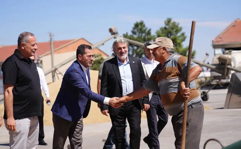 Konya Vekili Altunyaldız, tarım ve ticaret için sahada