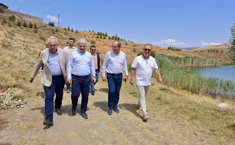 Konya Valisi Akın, hafta sonu da durmuyor! Dipsiz Göle gitti