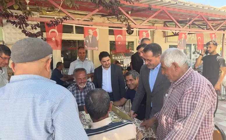 AK Parti Vekili Altunyaldız esnaf ve vatandaşla görüştü