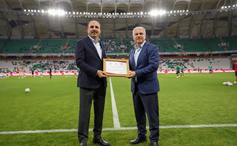 Konya Stadyumu Türkiye’de bir ilki başardı