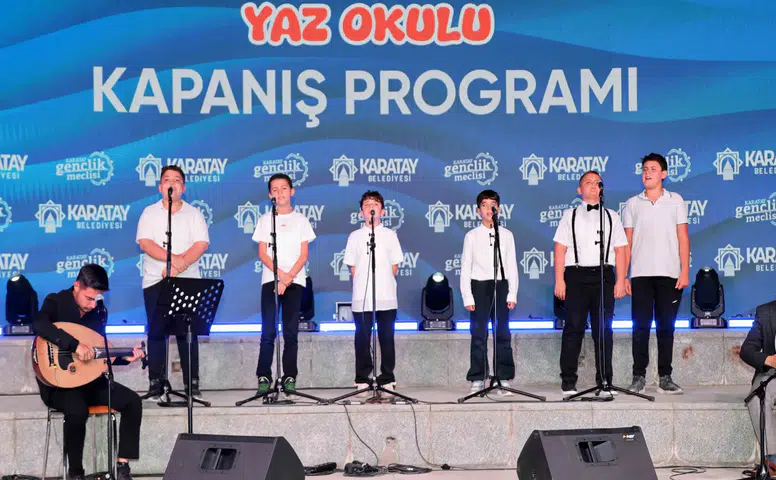 Konya’da gençlerin yaz maratonu sona erdi! Final programı büyük ilgi gördü