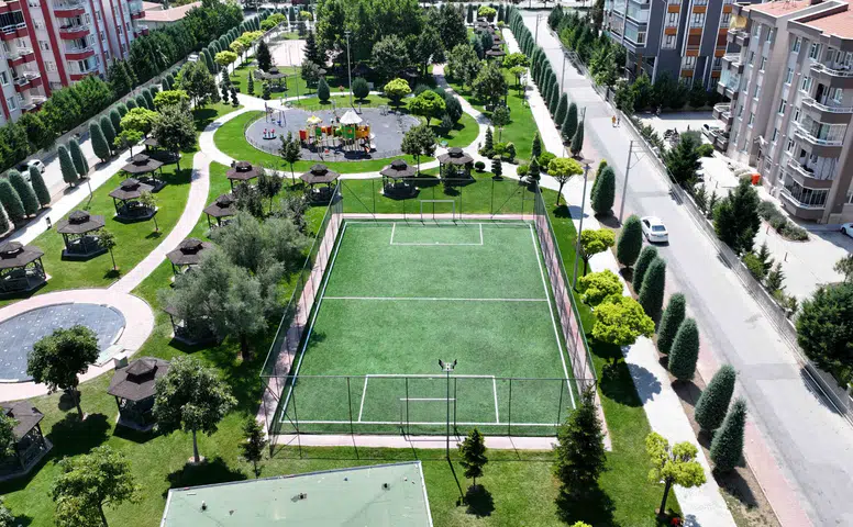 Konya’ya 8 yeni halı saha geliyor! Çalışmalar hızlandı