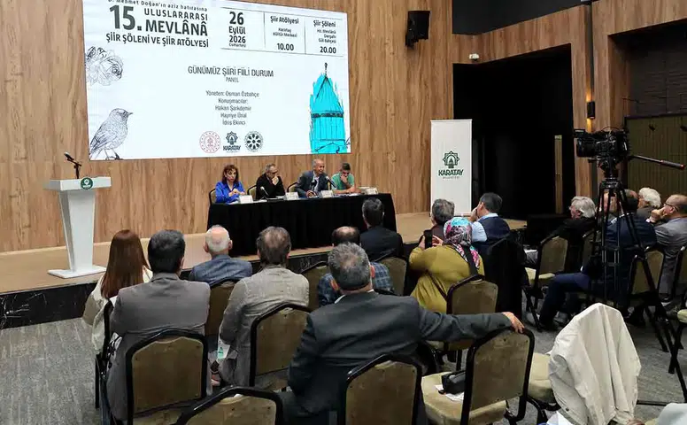 Uluslararası 15. Mevlânâ Şiir Şöleni, Şiir Atölyeleri ile başladı