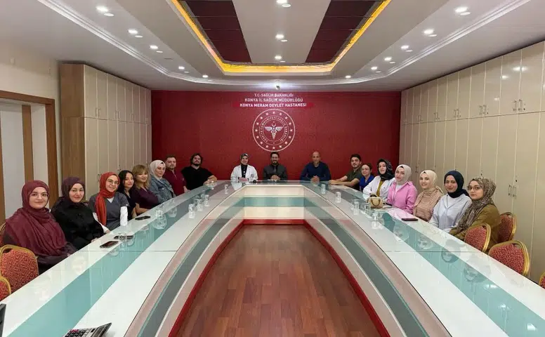 Konya Meram Devlet Hastanesi’nde yeni hekimler göreve başladı