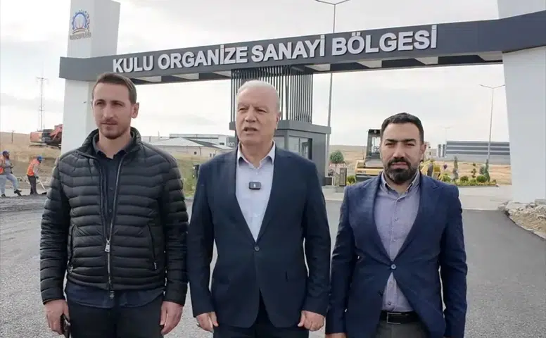 Konya Kulu OSB’nin D750 bağlantı yolunda çalışma başladı