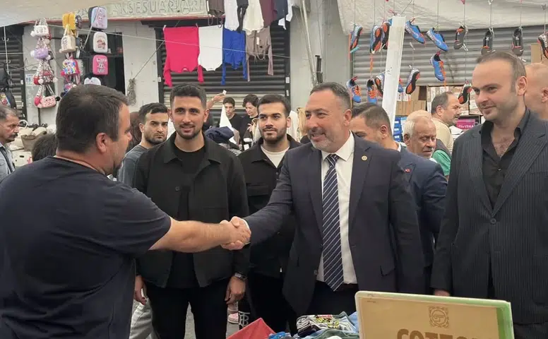 Konya Vekili Özer, İstanbul’da vatandaşla buluştu