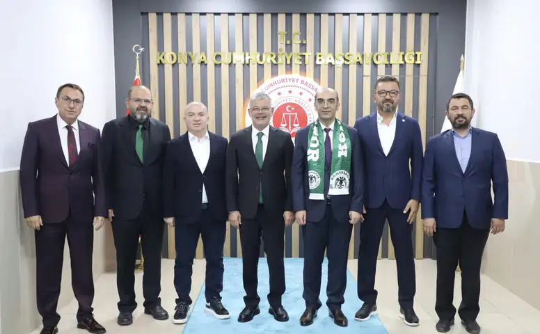 Konyaspor yönetiminden Başsavcılık ziyareti