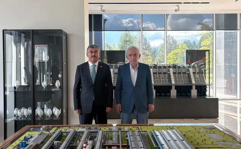 AK Parti Konya Vekili Ekici, Cengiz Holding ile görüştü