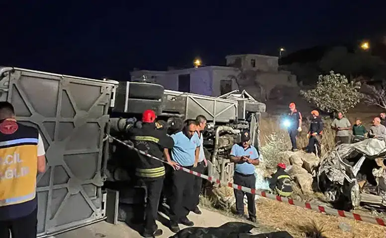 Kaza değil katliam yaşandı! 7 ölü, 13 yaralı