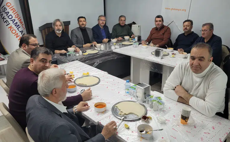 Konya’nın İl Müdürleri arabaşı sofrasında buluştu