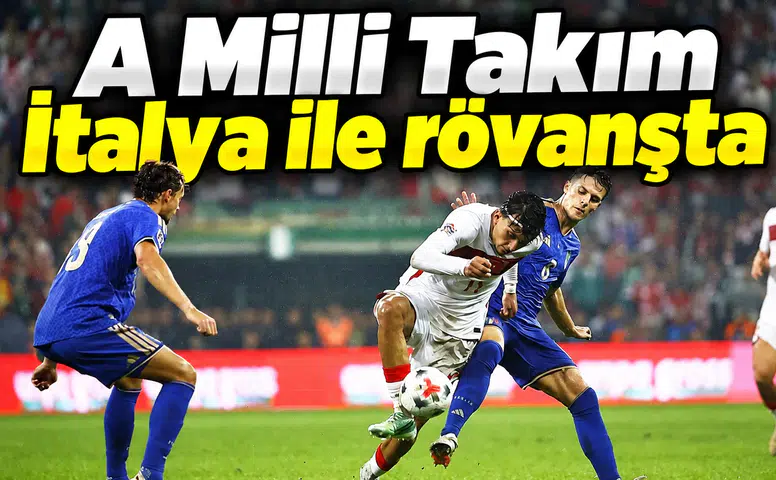 A Milli Takım İtalya ile rövanşta