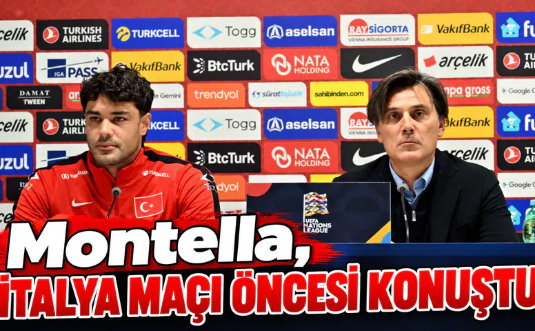 Montella, İtalya maçı için umutlu! Güzel bir sonuç alacağımıza inanıyorum
