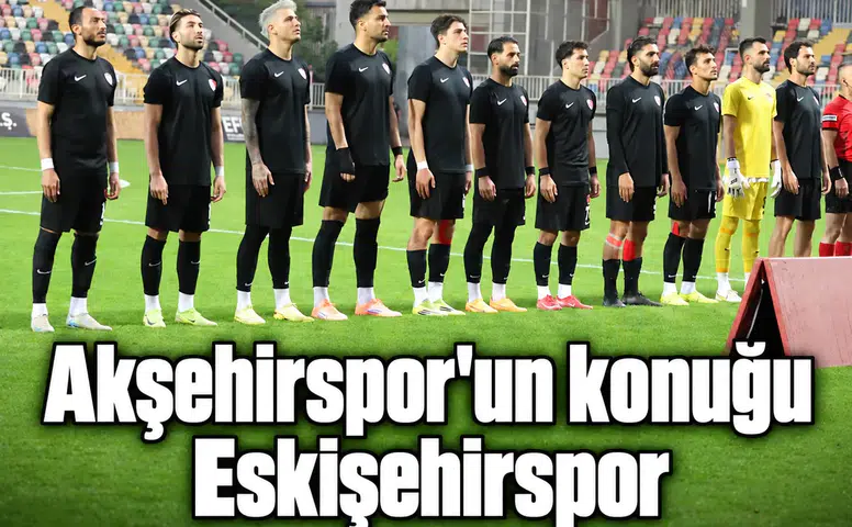 1922 Akşehirspor'un konuğu Eskişehirspor! Maç öncesi detaylar