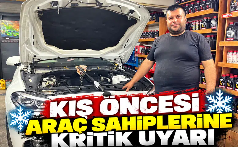 Kış öncesi araç sahiplerine kritik uyarı araçta bu madde olmadan yola çıkmayın