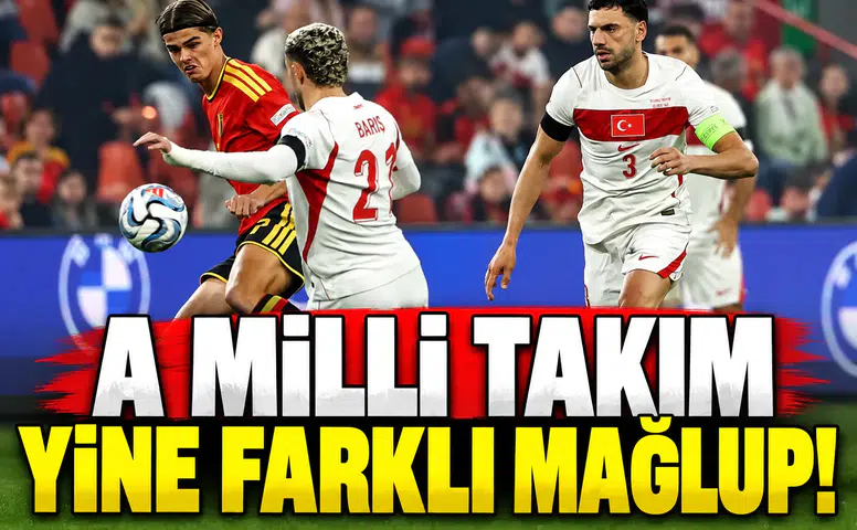 A Milli Takım yine farklı mağlup!