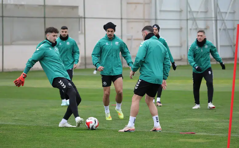 Konyaspor'da gözler zorlu Galatasaray maçında