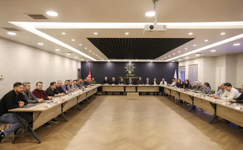 AK Parti Konya toplandı! Planlar yapıldı