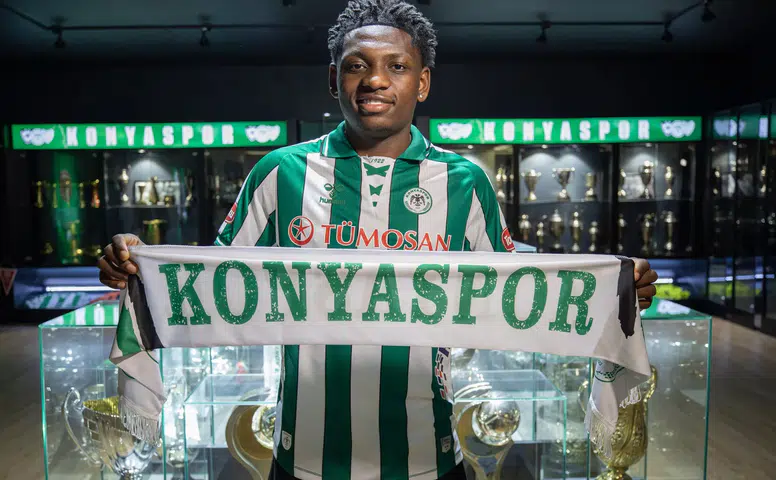 Konyaspor'da Olaigbe imzayı attı! İşte transferdeki resmi detaylar