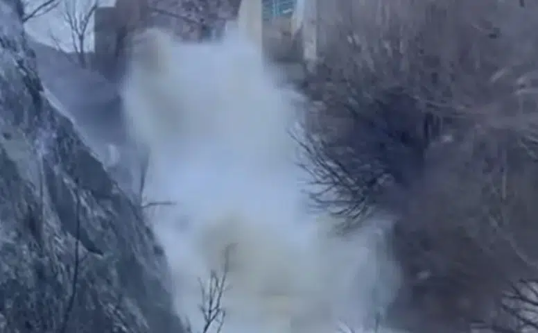 Konya’da sular gürül gürül akıyor! Taşkent’te çekilen kare sevindirdi