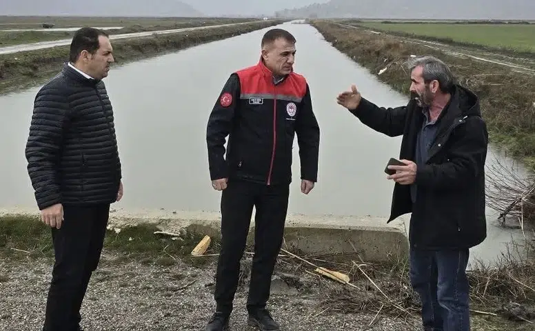 Konya’da tarım arazileri sular altında! il Müdürü böşgede