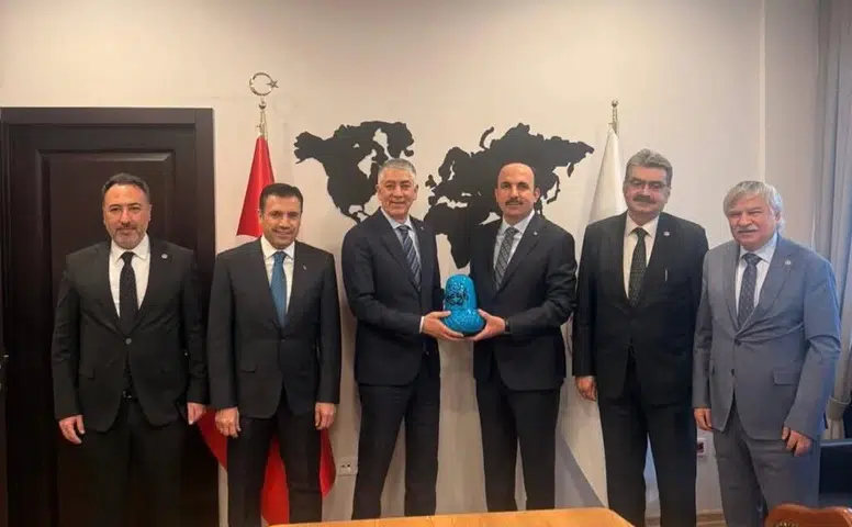 Konya heyetinden Dışişleri Bakanlığı’na önemli ziyaret