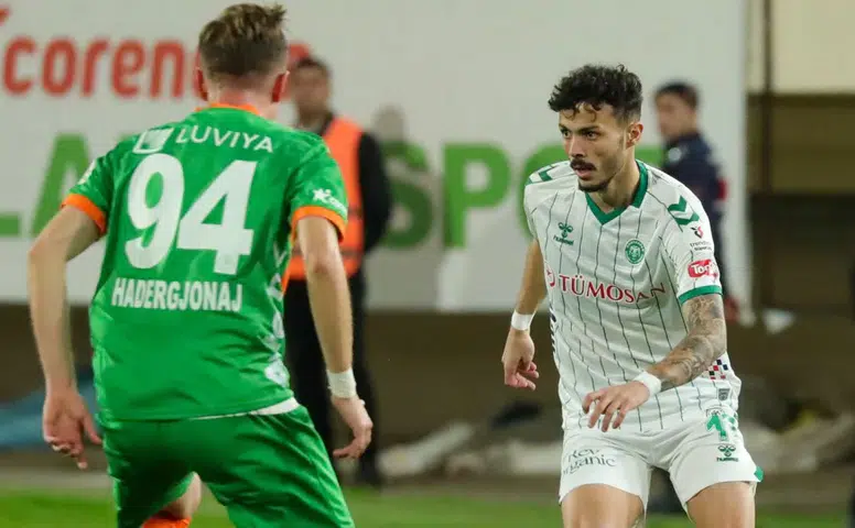 Konyaspor’un yeni transferi, ilk maçına çıktı