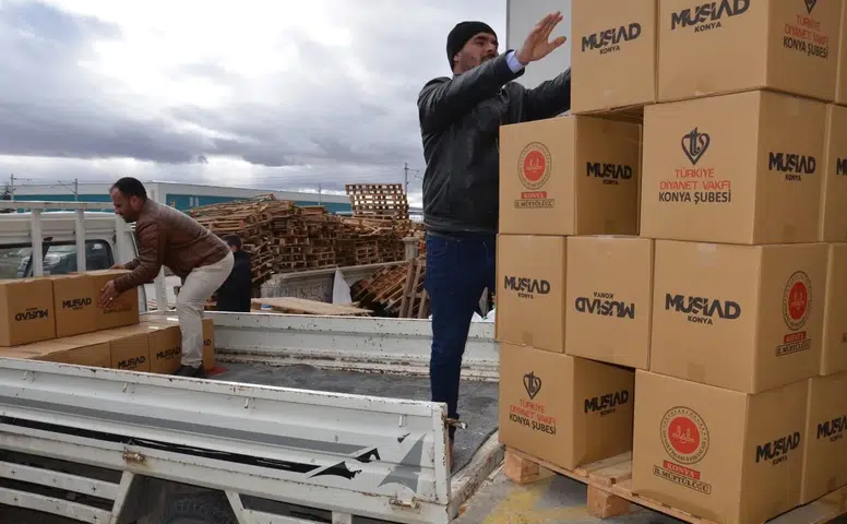 Konyalı hayırseverler harekete geçti! İhtiyaç sahiplerine müjdeli haber