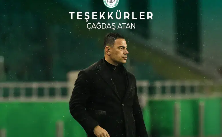 Konyaspor'dan Çağdaş Atan'a teşekkür