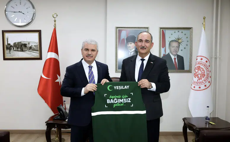 Yeşilay Konya Şubesi, Vali Akın ile görüştü