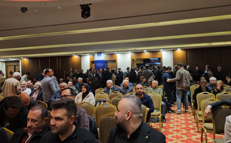 Konya'daki genel kurulda gerginlik! Mühendisler salonu terk etti!