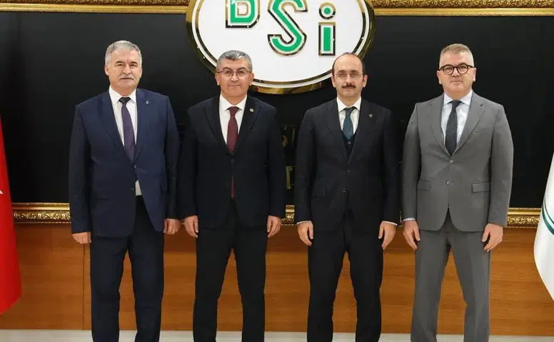 Konya Vekili Ekici, DSİ ile su projelerini görüştü