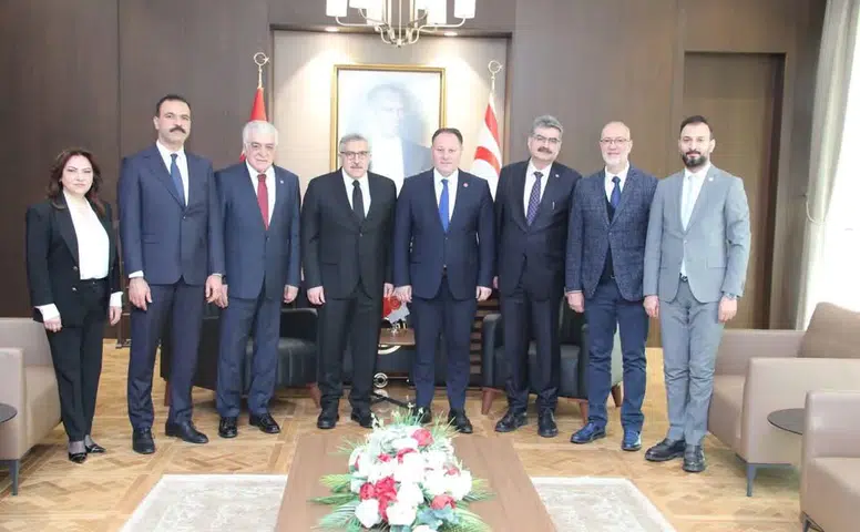 Konya Vekili Orhan Erdem KKTC’de!