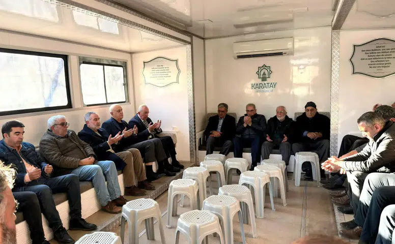 Başkan Kavuş’tan Erkoyuncu ve Akbıyık’a taziye ziyareti