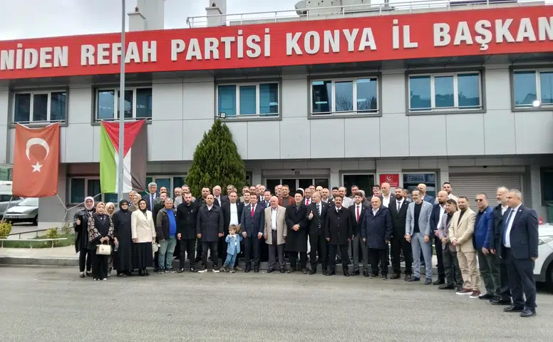 Konya’da Yeniden Refah Partisi bayramlaştı