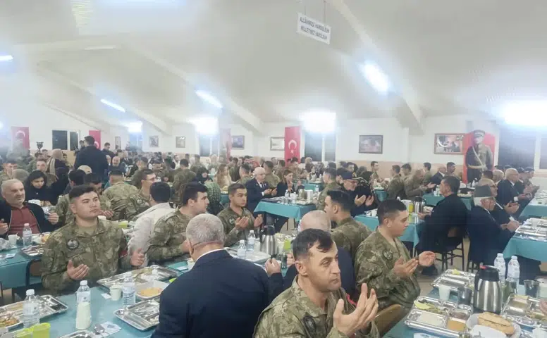 Konya Hava Savunma Kışlası’nda anlamlı buluşma