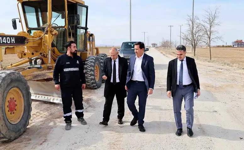 Yol çalışmalarında son durum! Konya’da ulaşım için yoğun mesai