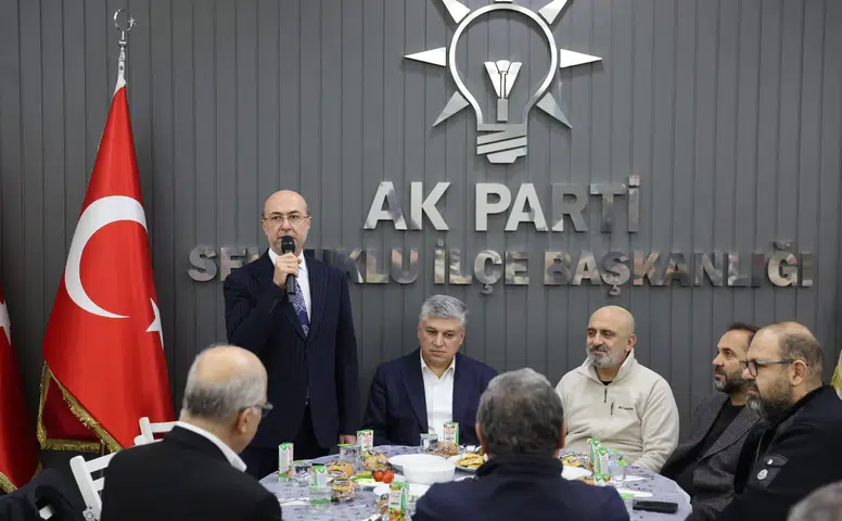 Selçuklu’da AK Parti teşkilatı iftar sofrasında buluştu