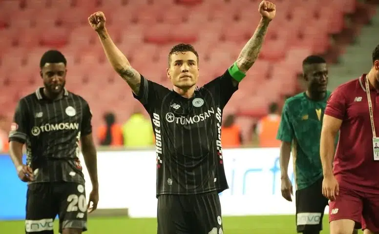 Konyaspor tarihine geçen Guilherme'den herkesi ağlatan veda