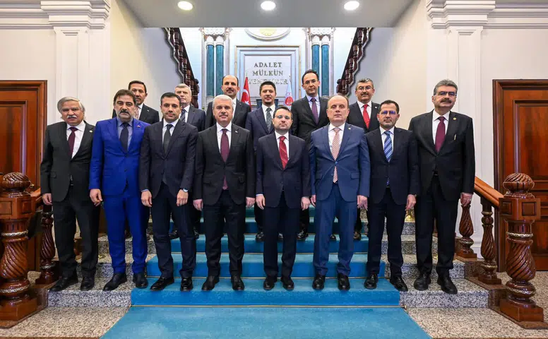 Konya protokolü Adalet Bakanı ile buluştu! Ne görüştüler?