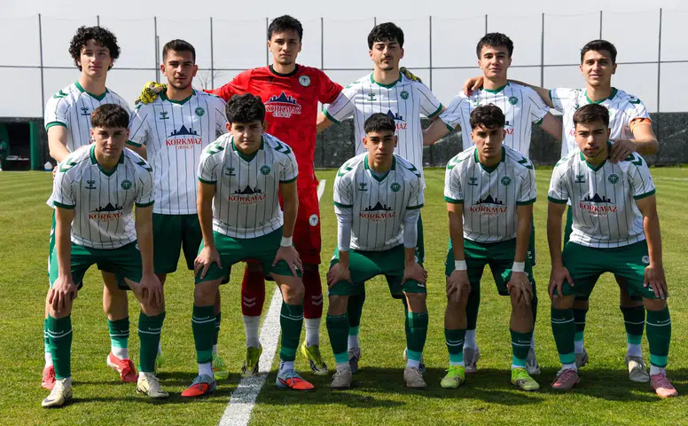 Konyaspor'un gençleri 1 puanla döndü