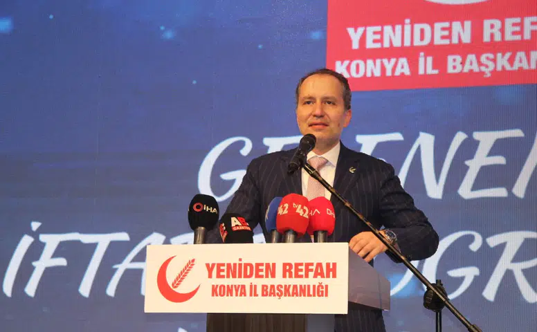 YRP lideri Erbakan'dan Konya'da önemli mesajlar! "Türkiye'yi ayağa kaldıracak anlayış..."