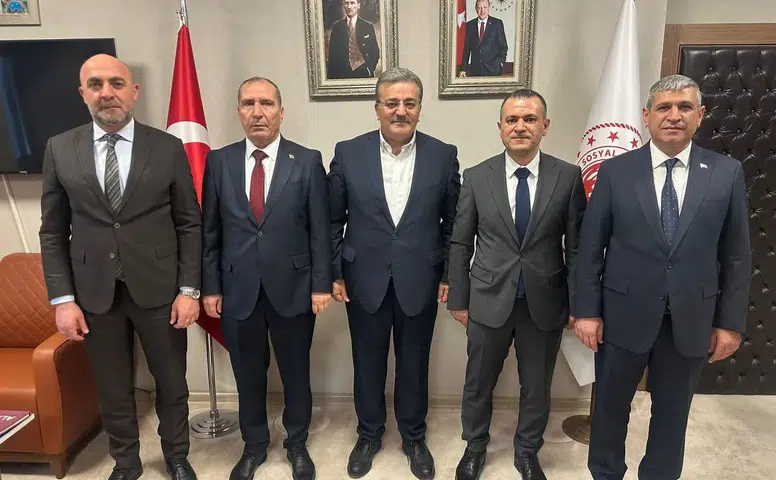 Çumra heyeti, Konyalı Bakan Yardımcısı ile görüştü