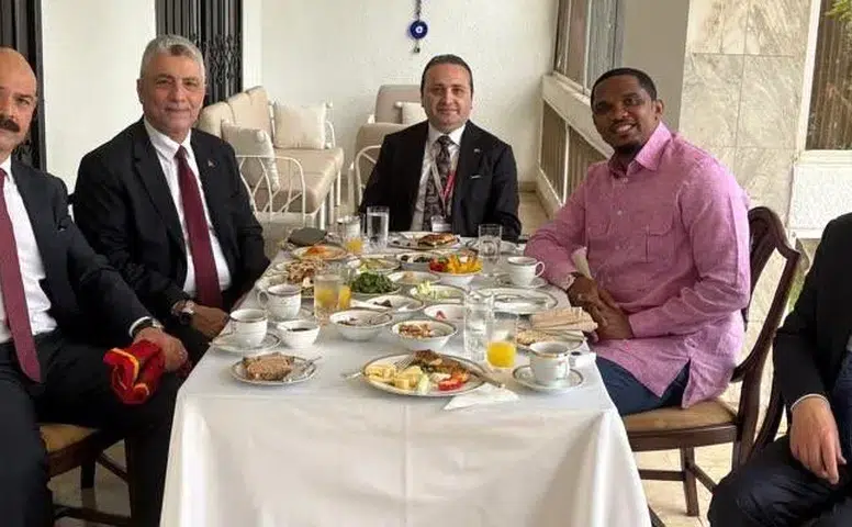 Konyalı Bakan ile Konyaspor'un eski yıldızı buluştu