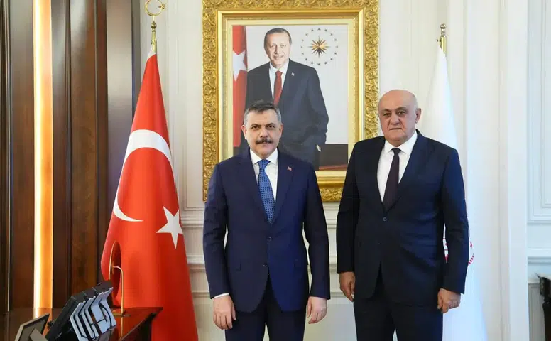 Başkan Erkoyuncu, hemşehrisi Bakan Çiftçi ile buluştu